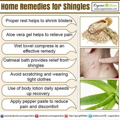 Some Of The Most Effective Home Remedies For Shingles Include The Use