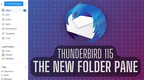 Thunderbird 115 Supernova Preview The New Folder Pane