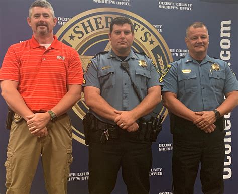 oconee county sheriff s office honors and recognizes deputies and detention officers during may 2021