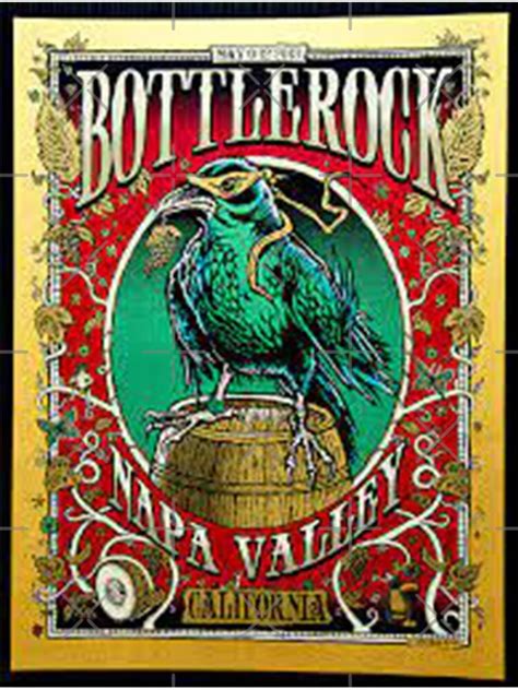 Bottlerock Festival Poster For Sale By Askartongs Redbubble