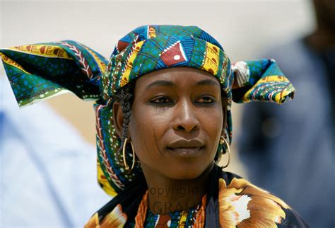 Pregnant Woman At Cultural Festival In Nigeria West
