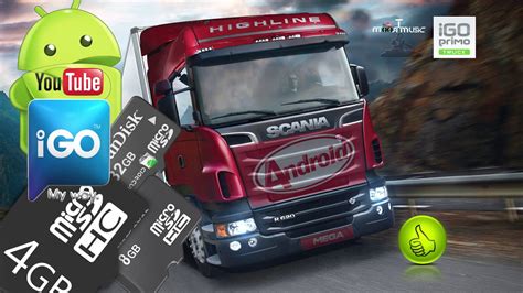 Igo Primo Truck Android Kitkat Sd Card Navteq Q R Full Europe Youtube Mega Android