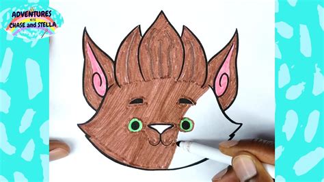 As a human, lobo has short dark brown hair with two cowlicks at the top, and light brown skin. Loudlyeccentric: 35 Super Monsters Coloring Pages