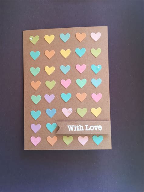 Taylored Expressions Jumbo Heart Border The Insides Of Heart Card
