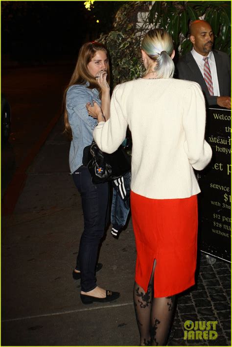 Lana Del Rey Chateau Marmont Dinner Date Lana Del Rey Photo