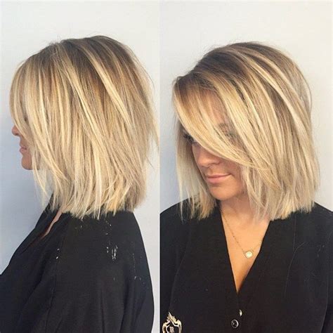 But if you prefer longer hair, try the lob, the bob's slightly longer cousin. Pin on Hair cuts