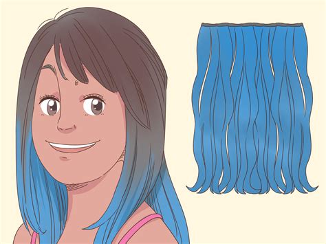 Quick movements can easily fling color onto the walls of your home. 3 Ways to Color Your Hair Without Using Hair Dye - wikiHow