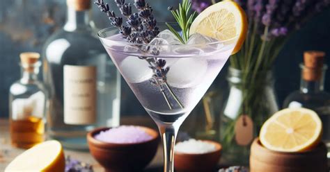 How To Make Easy Lavender Martini Recipe With Homemade Syrup