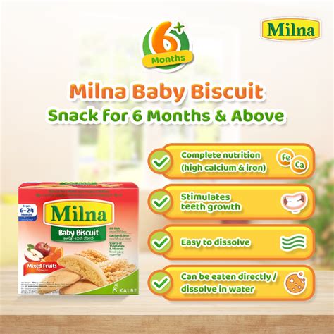 Milna Baby Biscuit 130g Mommy And Me