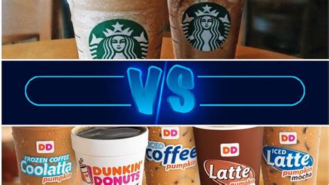 Starbucks Vs Dunkin Donuts Challenge Youtube