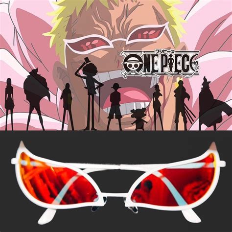 Anime Glasses One Piece Donquixote Doflamingo Eyewear Sunglasses