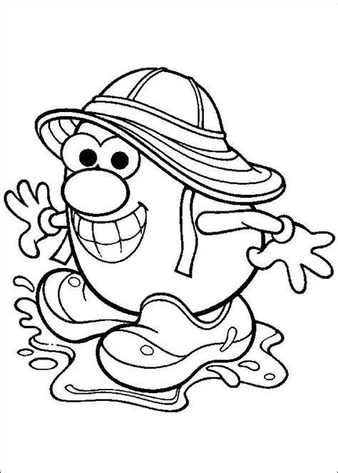 Mr potato head coloring pages. Kids-n-fun.com | 57 coloring pages of Mr. Potato Head