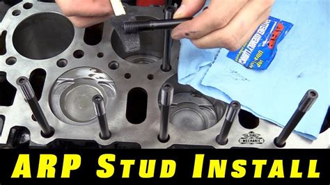 The Easy Way To Install Arp Head Studs Youtube