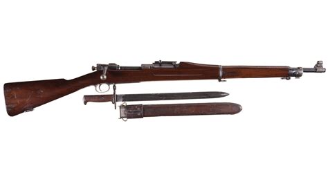 Us Rock Island Arsenal Model 1903 Bolt Action Rifle W Bayonet Rock