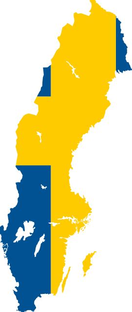 From old norse svíaríki, from svía (of swedes) +‎ ríki (kingdom). File:Sverige FlaggKarta.svg - Wikipedia