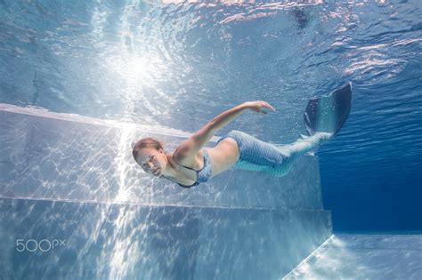 Wallpaper Water Women Swimming Diving Underwater 500px 2048x1365