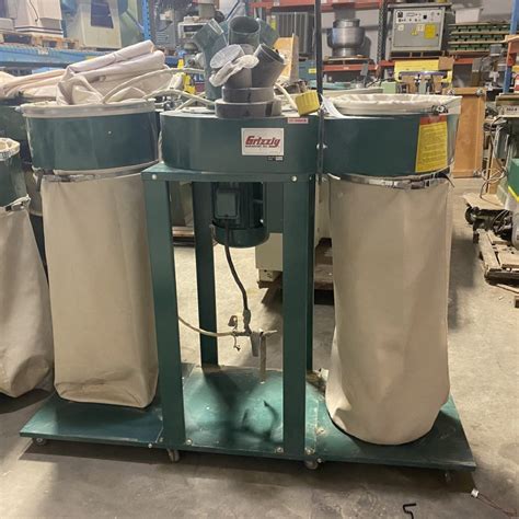 Used Grizzly 4 Hp Dust Collector Coast Machinery Group