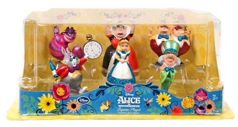 Disney Alice In Wonderland Alice In Wonderland Figurine Playset Glitter