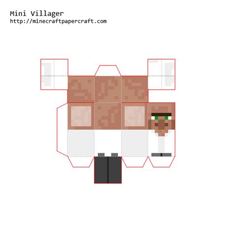 7new Villager Minecraft Papercraft Engl 213