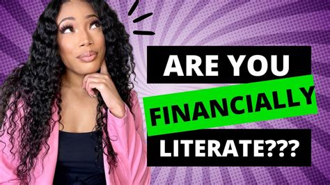 Are You Financially Literate Youtube