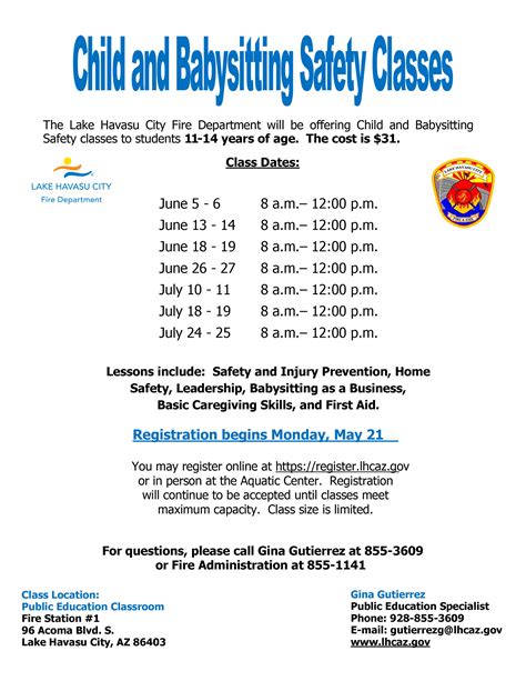 Babysitting Classes Designed for 11 to 14 Year Olds