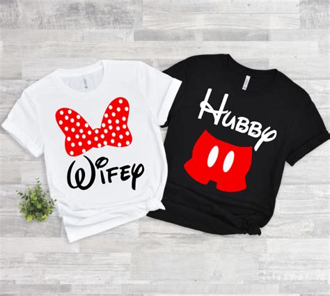 Her Mickey And His Minnie Shirts Disney Couple Shirts Etsy Minnie
