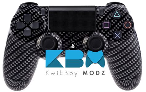 Custom Carbon Fiber Ps4 Controller Kwikboy Modz