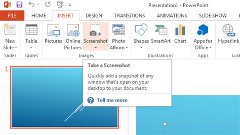 How To Insert Screenshots In Powerpoint 2013 Free Powerpoint Templates
