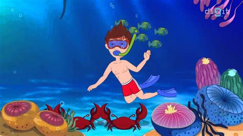 Under The Sea Song Animal Songs Animated Nursery