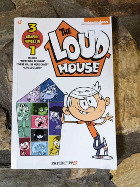 Nickelodeon The Loud House 3 Graphic Novels In 1 450 Picclick