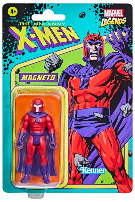 X Men Magneto Retro Marvel Legends Kenner 375 Action Figure New