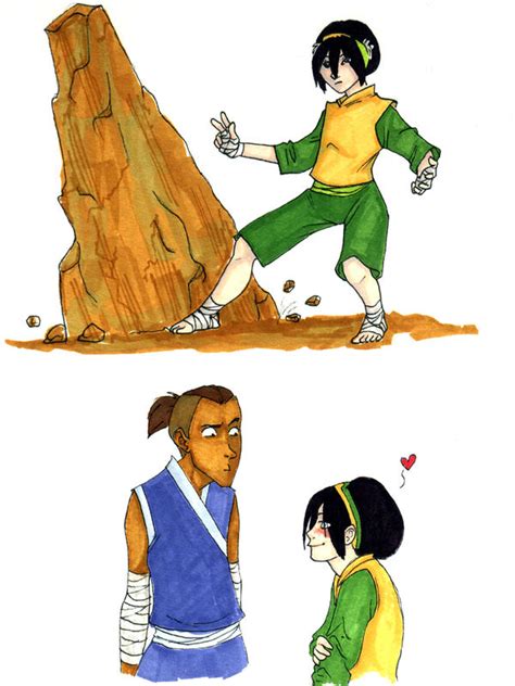 December3 Toph And Sokka By French Teapot On Deviantart