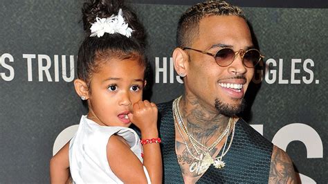 Chris Brown's Daughter Royalty Is Very Excited For His Christmas Movie ...