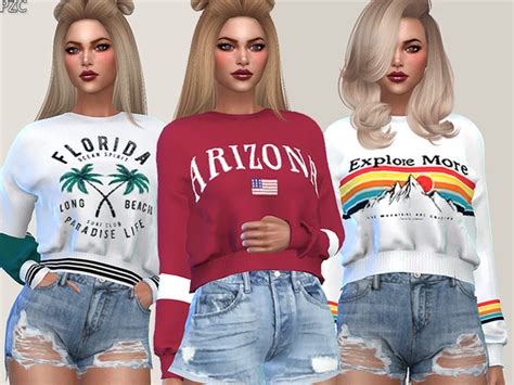 Sweatshirts Collection 015 Breeze By Pinkzombiecupcakes Sims 4 Female