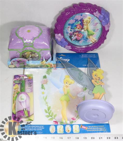 Flat Of Assorted New Tinkerbell Items