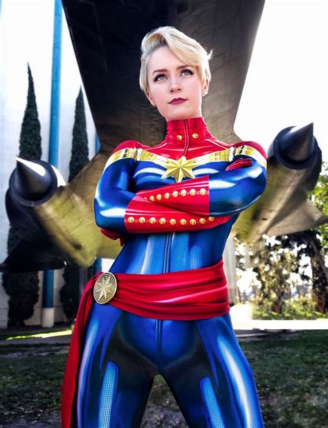 Carol Danvers Captain Marvel Captain Marvel Costume Marvel Cosplay