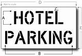 Pictures of Hotel Parking Signs
