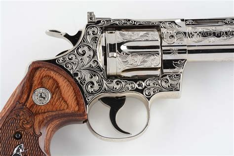 Lot Detail C Engraved Colt Python Double Action Revolver