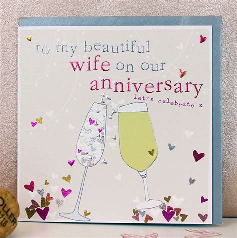Wife Anniversary Card By Molly Mae