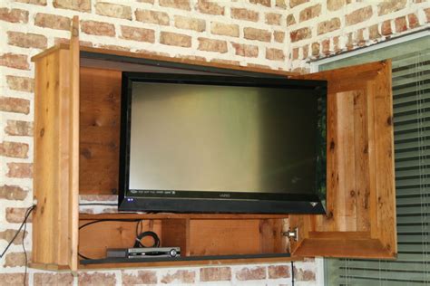 outdoor tv cabinet | Outdoor tv cabinet, Outdoor tv enclosure, Outdoor tv