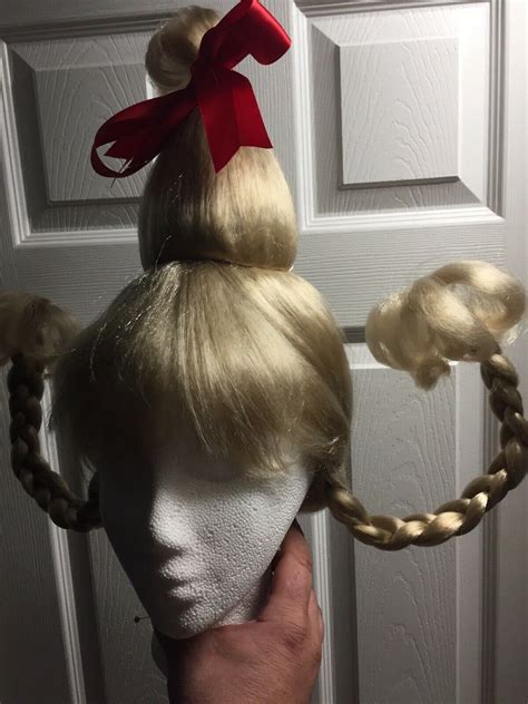 Cindy Lou Who Grinch Girl Costume Wig Whoville Adult New Etsy Uk