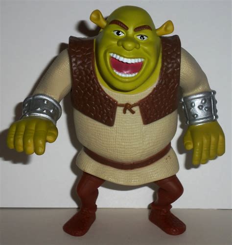 Mcdonalds 2010 Shrek Forever After Talking Shrek Happy Meal Toy Loose Used