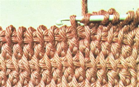 Easy Tunisian Afghan Stitch Crochet Pattern Tutorials