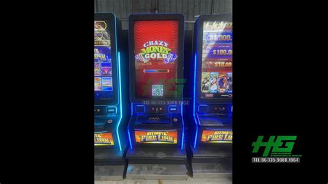 Big Win Crazy Money Gold Vertical Touch Screen 43 Inch Video Slot Game