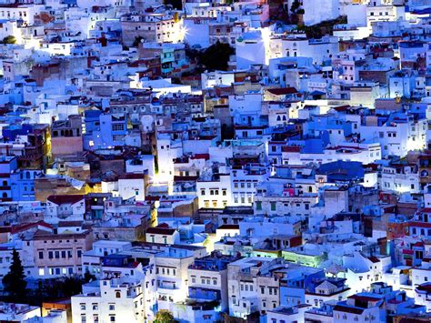 The City Of Chefchaouen In Morocco Is Painted Blue
