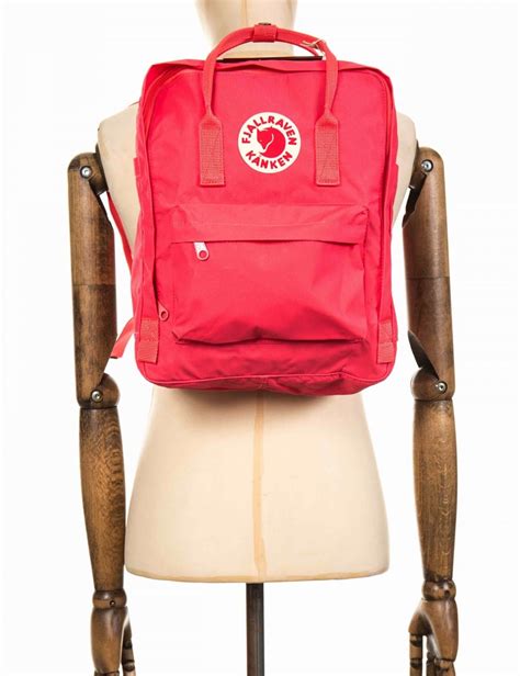 Fjallraven Kanken Classic Backpack Peach Pink Accessories From Fat