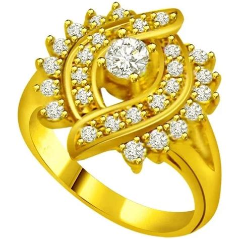 Tanishq Pure Gold Gold Ring Design For Female Without Stone