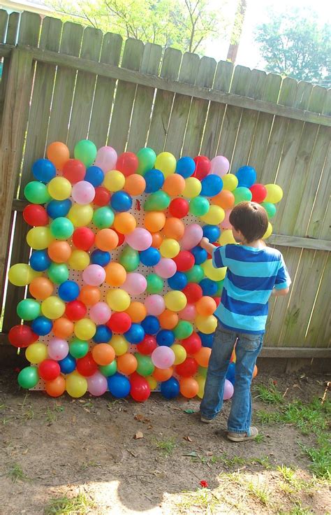 pop the balloon game for birthday party