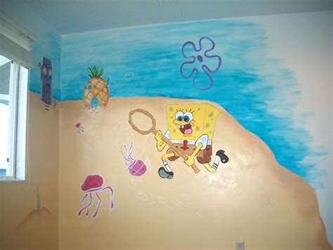 Bedroom spongebob decorations for bedroom decor squarepants. SpongeBob SquarePants Themed Room Design | DigsDigs