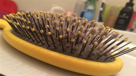 How To Get Rid Of Lint On Hairbrush Youtube